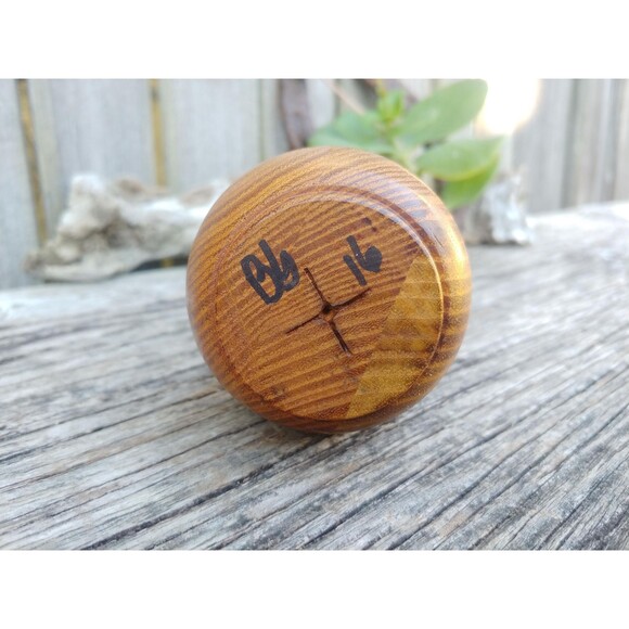 Vintage Longneck Hardwood Bud Vase, Romantic Gift For Women - Picture 9 of 10